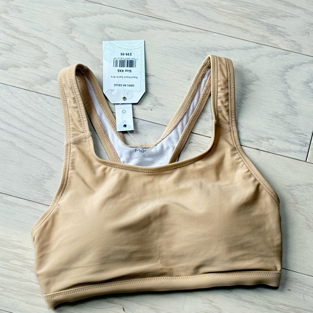 Moali Tan Bathing Suit Top - Size XXS